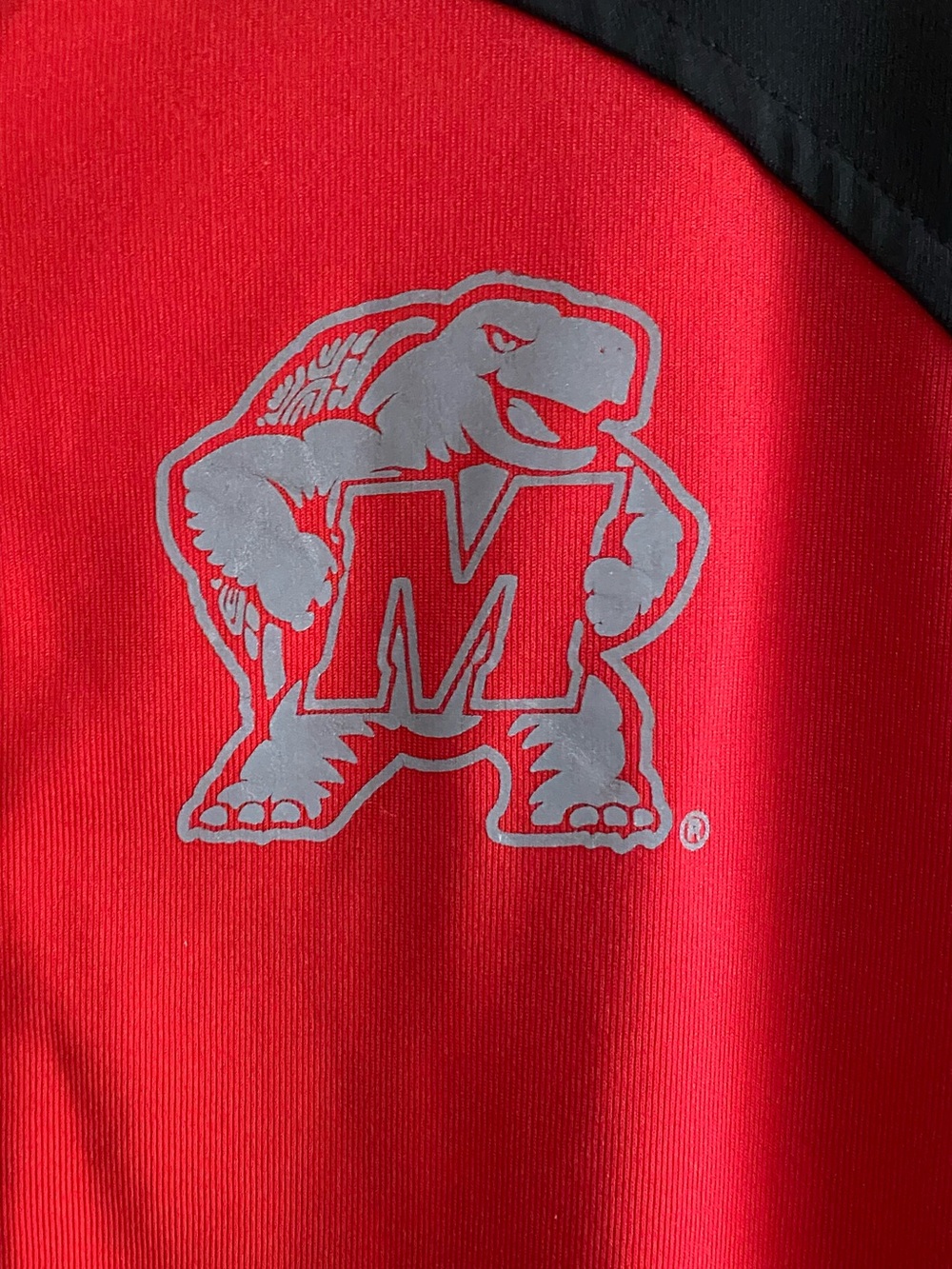 Champion Women's NCAA Maryland Terrapins Terps Performance Full Zip Jacket M - Picture 5 of 12
